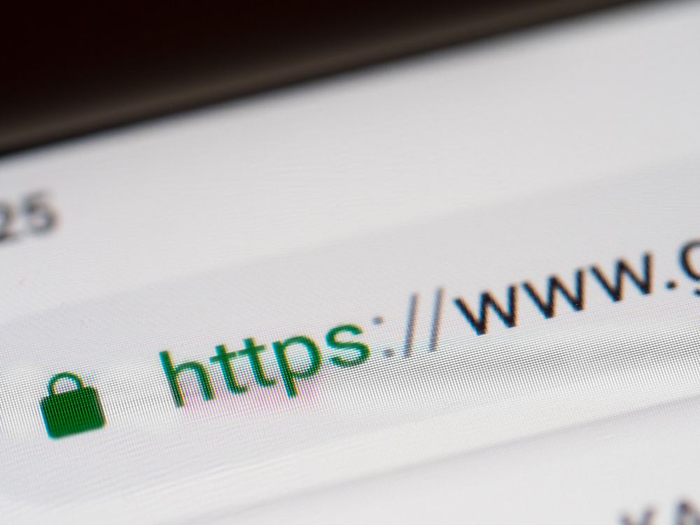Closeup,On,Smartphone,Display,Screen,With,Https,And,Www,Url.